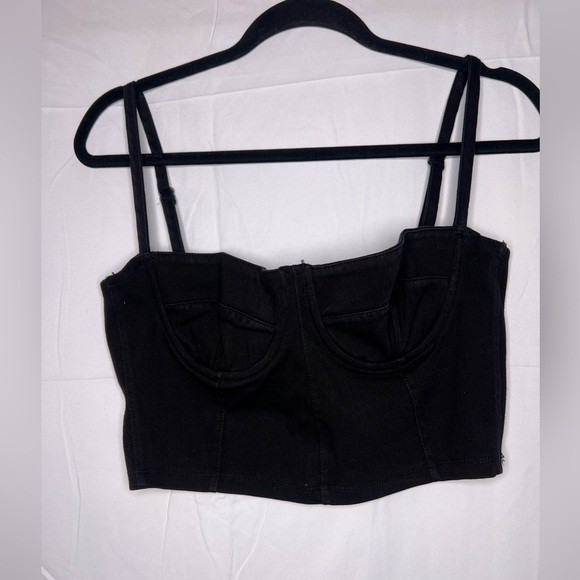 Good American Sculpt Bustier - Black (Medium) - Picture 2 of 8